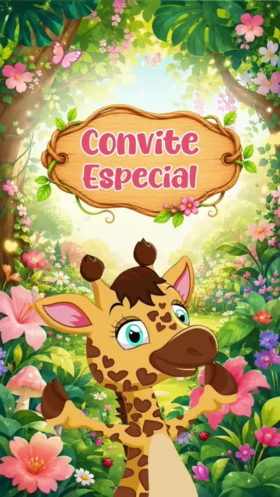 Convite Animado - Giramille 