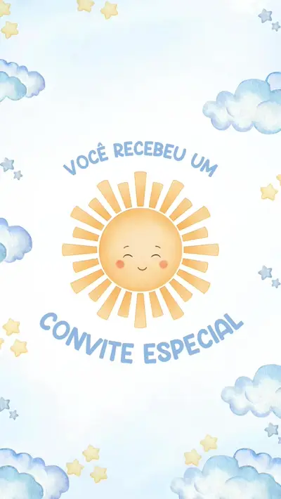 Convite Animado - Volta ao Sol